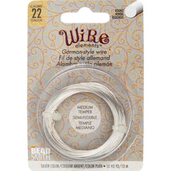 22g German Style Wire Silver 10m