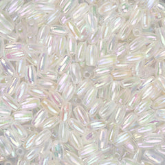 3x6mm Craft Pearls Crystal AB 1000/Pk