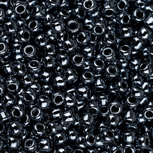 Perles de rocaille Toho 11/0 #81 Flacon d'hématite métallique 8-9g