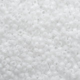 15/0 perles de rocaille Toho # 41 blanc opaque flacon de 8 à 9 g