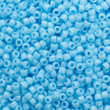 Perles de Rocailles Toho 15/0 #43 Bleu Turquoise Opaque Flacon de 8-9g