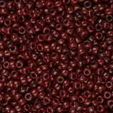 15/0 Toho Rocailles #46 Opaque Oxblood 8-9g Flacon