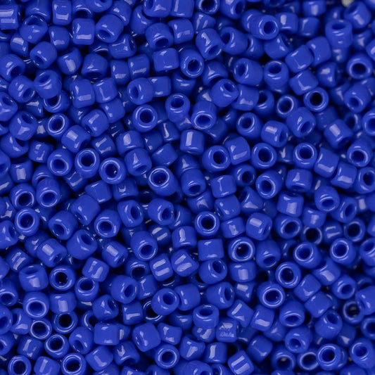 15/0 Toho Rocailles #48 Opaque Bleu Marine 8-9g Flacon