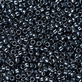 Perles de rocaille Toho 15/0 #81 Flacon d'hématite métallique 8-9g