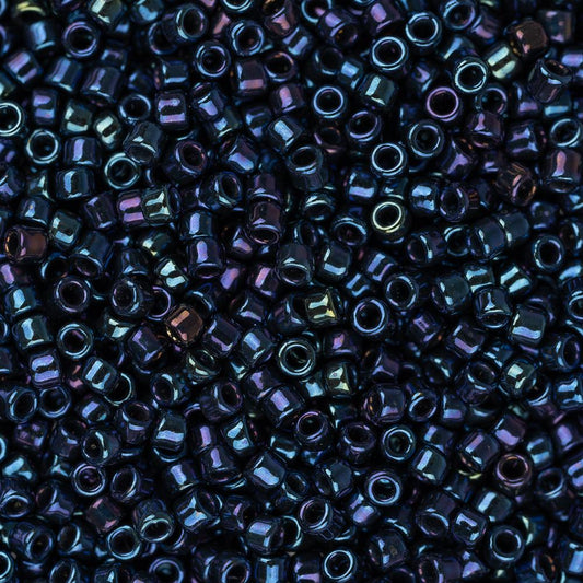 15/0 perles de rocaille Toho # 82 nébuleuse métallique flacon de 8 à 9 g