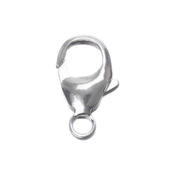 Sterling Silver Clasp, 12mm Lobster 1/pk