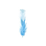 Plumes de Marabout Turquoise 6g