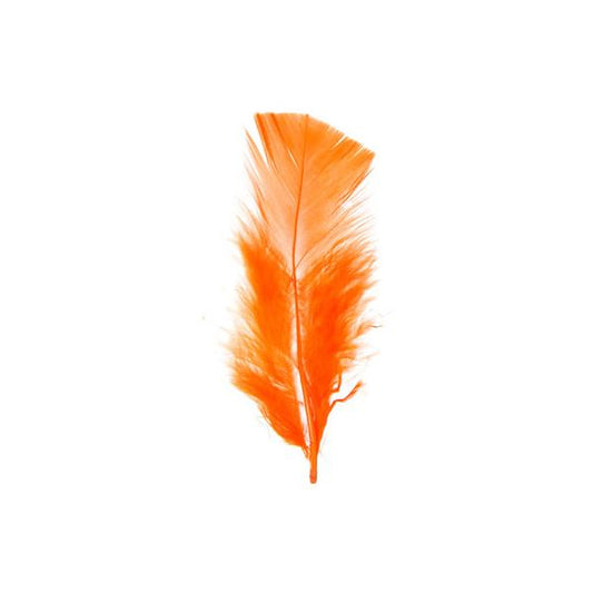 Marabou Feathers 5-7" Orange 6g