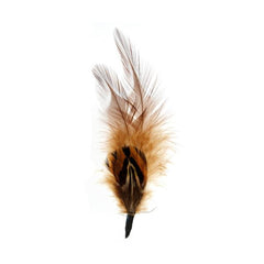 Feather Trim Natural 3/pk
