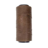 Knot It Cordon Brésilien Ciré Marron 1 mm Bobine de 144 m