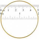 Anneau en métal en laiton Dream Catcher de 2 "chacun
