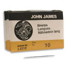 John James Sharps #10 Needles 25/pk