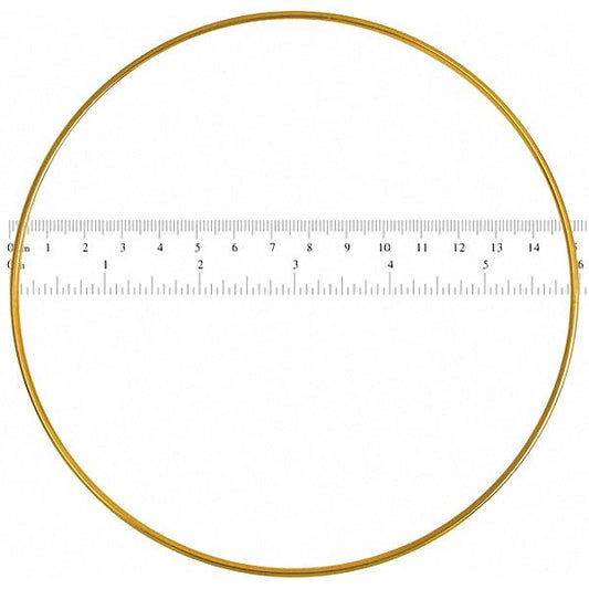 Brass Dream Catcher Ring 6" Round