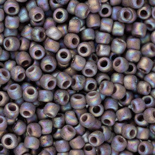 11/0 Toho Seed Beads #2638F Semi Glazed Rainbow Lavender 8-9g Vial