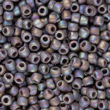 11/0 perles de rocaille Toho # 2638F lavande arc-en-ciel semi-émaillée flacon de 8 à 9 g