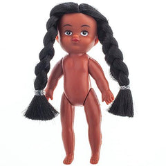 4 1/4" Native Doll with Braided Hair