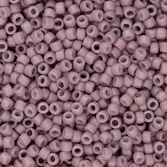 15/0 Toho Seed Beads #766 Op Pastel Frosted Light Lilac 8-9g Vial