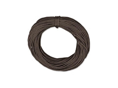 Waxed Cotton Cord 1mm Dark Brown 10yd/Pack