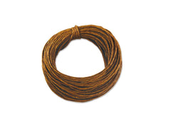 Waxed Cotton Cord 1mm Dark Natural 10yd/Pack