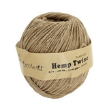 Ficelle de chanvre Naturel 48lb 300ft
