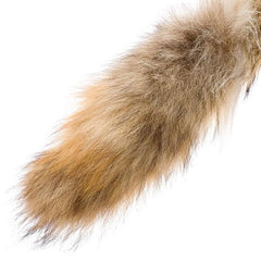 Coyote Fur Tail Keychain