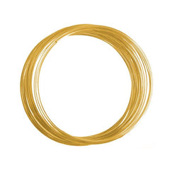 Gold Memory Wire Bracelet 30 Loops