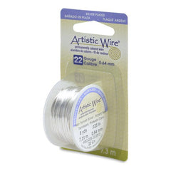 22g Artistic Wire Non-Tarnish Silver 8yd