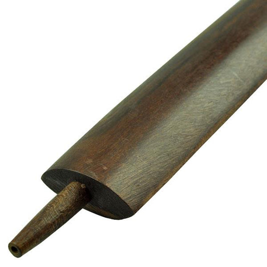 Wooden Ceremonial Pipe Stem 25" Flat