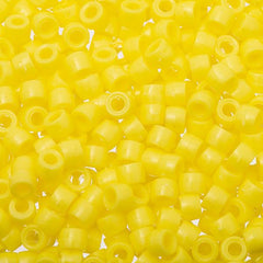 Mini Pony Beads Yellow 1000/pk