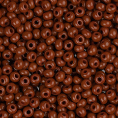 11/0 Czech Seed Beads #34925 Opaque Light Brown 23g