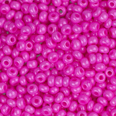 11/0 Czech Seed Beads #35001 Opaque Rose 23g