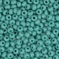 10/0 Czech Seed Beads #006 Opaque Turquoise 22g