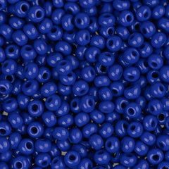 10/0 Czech Seed Beads #083 Opaque Royal Blue 22g
