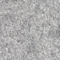 10/0 Czech Seed Beads #017 Transparent Crystal 22g