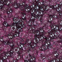 10/0 Czech Seed Beads #043 Luster Lilac Mix 22g