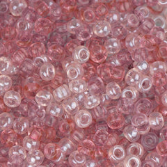 10/0 Czech Seed Beads #045 Transparent Pink Mix 22g