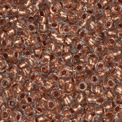 10/0 Czech Seed Beads #067 Copper Lined Crystal 22g