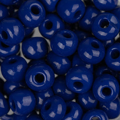 2/0 Czech Seed Beads #033 Opaque Navy 22g