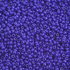 10/0 Czech Seed Beads Opaque Dark Royal Blue 500g