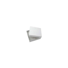 3 1/2 x 3 1/2" White Swirl Gift Box