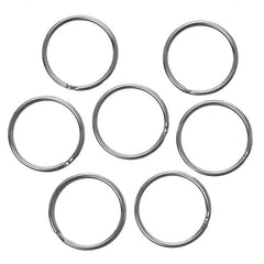 1/2" Stainless Steel Split Rings 10/pk