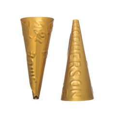 Brass Mcpherson Jingle Cones, Child Size 100/pk