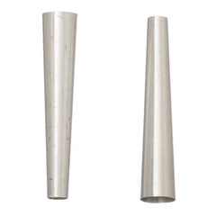 37mm Silver Aluminum Cones 100/pk