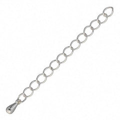Chain Extenders 2" Silver 25/pk