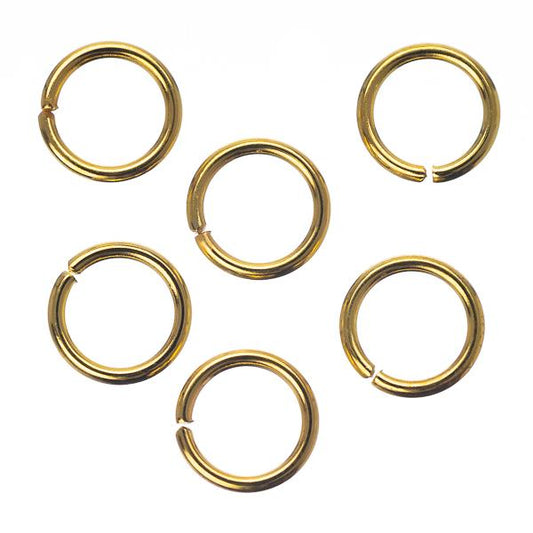 Anneaux de saut en or 8 mm 100 grammes