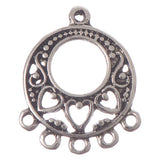 Lustre Argent Antique 25mm 2/pqt