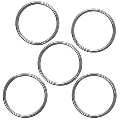 1" Stainless Steel Split Rings 10/pk