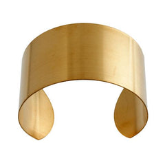 Bracelet Cuff 1 1/2" Brass 1/pk