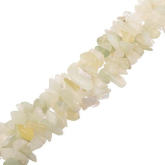 Jade New (Natural) Bead Chips 31.5" Strand