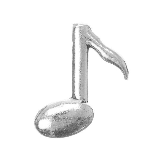 Breloque en métal Note de musique 5/8" 10/pqt
